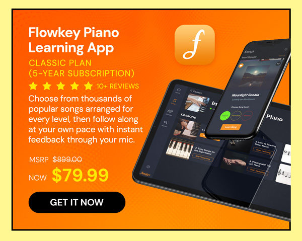 Flowkey Classic Plan: 5-Year Subscription