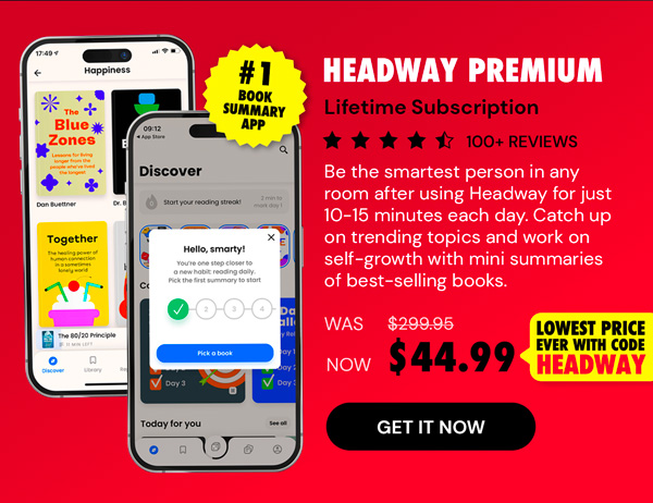 Headway Premium: Lifetime Subscription