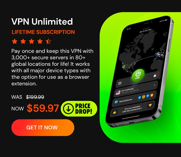 VPN Unlimited: Lifetime Subscription