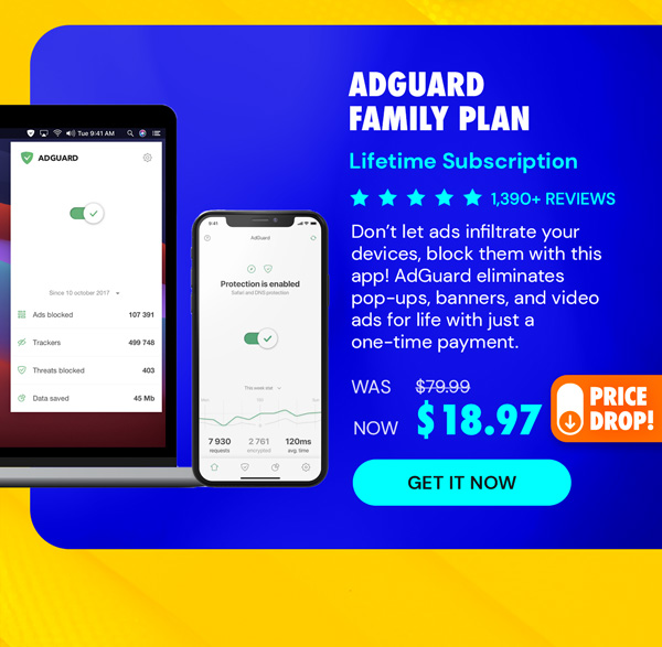 AdGuard Family Plan: Lifetime Subscription