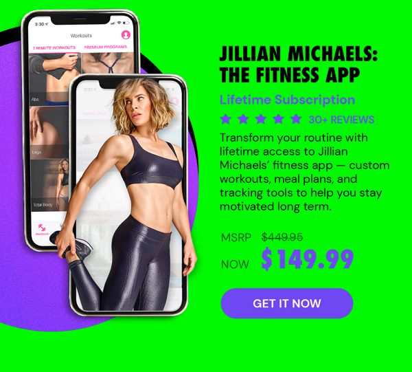 Jillian Michaels: The Fitness App (Lifetime Subscription)