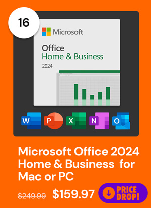 Microsoft Office 2024 Home & Business for Mac or PC