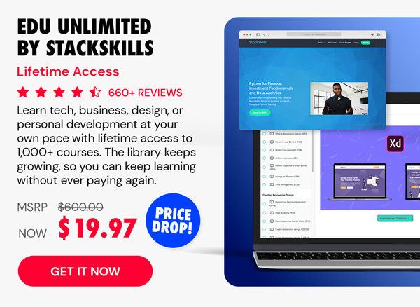 EDU Unlimited by StackSkills: Lifetime Access