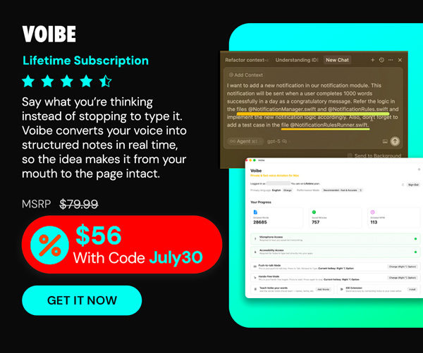 Voibe Lifetime Subscription