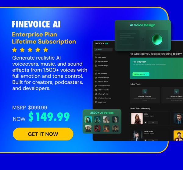 FineVoice AI: Lifetime Subscription (Enterprise Plan)