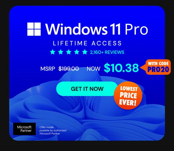 Microsoft Windows 11 Pro | Lifetime License