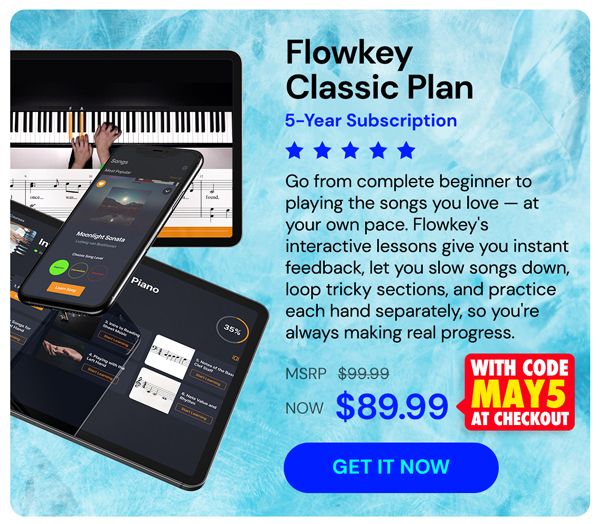 Flowkey Classic Plan: 5-Year Subscription