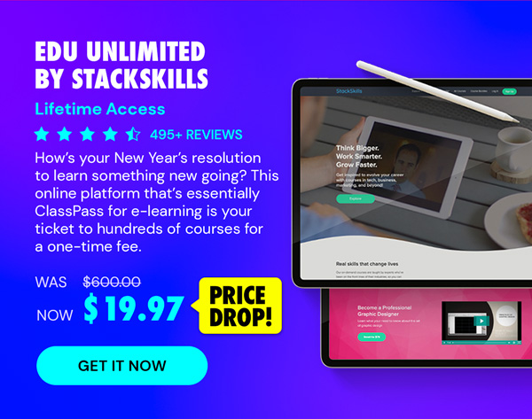 EDU Unlimited by StackSkills: Lifetime Access