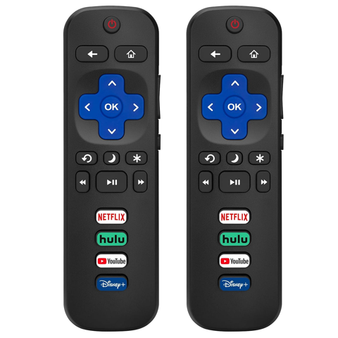 2-Pack Roku TV Remote Replacements