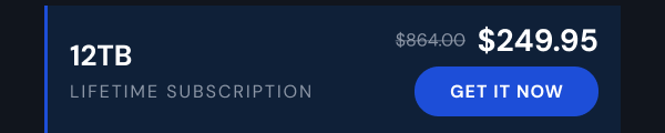 Scramble Cloud Storage Lifetime Subscription (12TB)