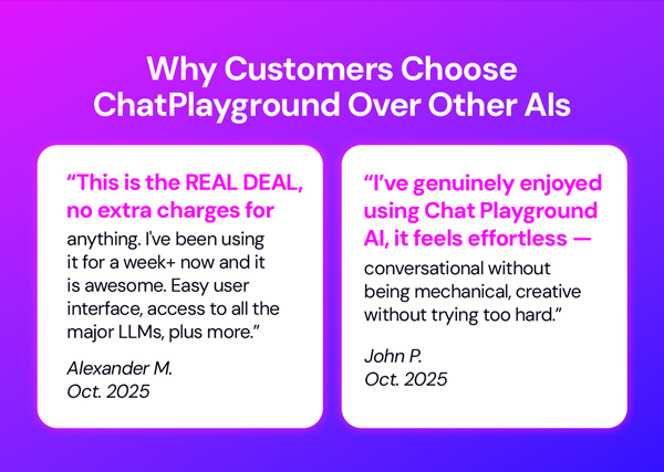ChatPlayground AI: Lifetime Subscription