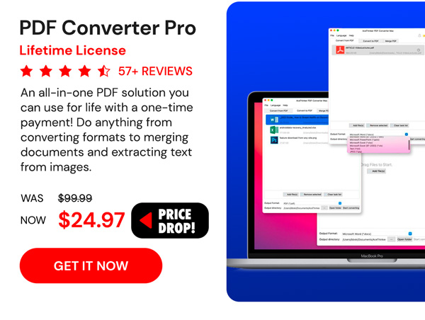 PDF Converter Pro: Lifetime License