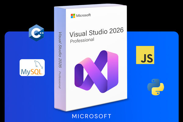 Microsoft Visual Studio Professional 2026 + The Premium Learn to Code Certification Bundle