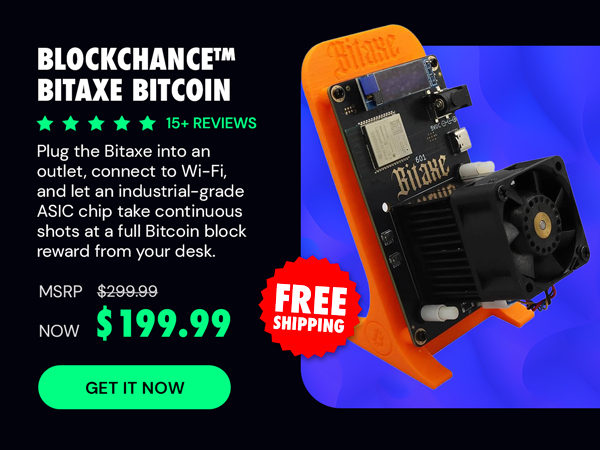BlockChance™ Bitaxe Bitcoin Miner