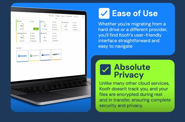Koofr Cloud Storage: Lifetime Subscription (1TB)