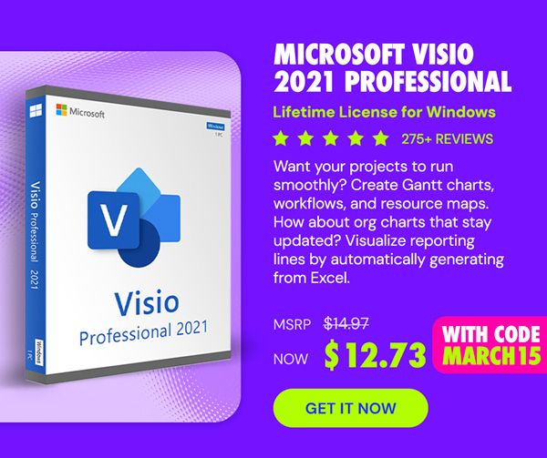 Microsoft Visio 2021 Professional: Lifetime License for Windows