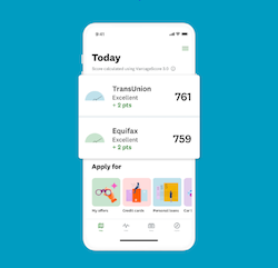 Track your credit daily with Intuit Credit Karma