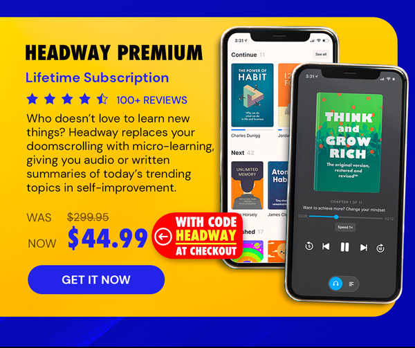 Headway Premium: Lifetime Subscription