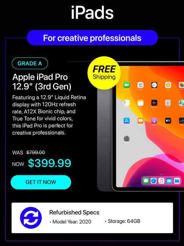 Apple iPad Pro 12.9" 3rd Gen (2018)