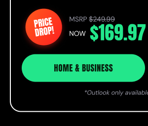 Microsoft Office 2024 Home & Business for Mac or PC Lifetime License