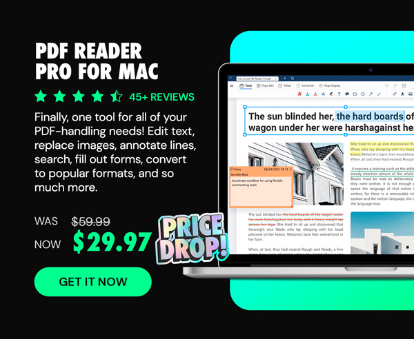 PDF Reader Pro For Mac: Lifetime Subscription