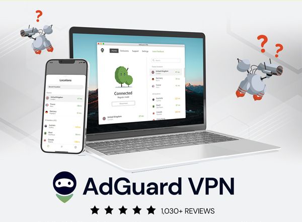 AdGuard VPN: 5-Yr Subscription