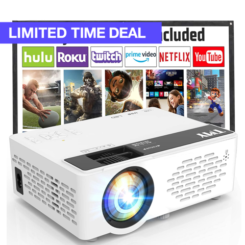 Mini Bluetooth Projector 1080P