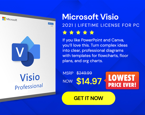 Microsoft Visio 2021 Professional: Lifetime License for Windows