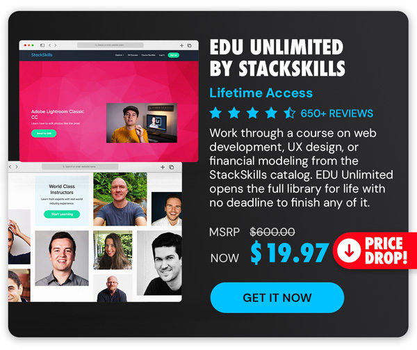 EDU Unlimited by StackSkills: Lifetime Access
