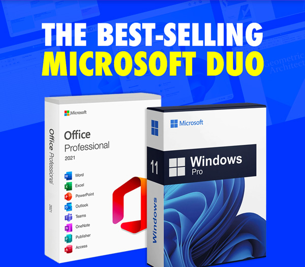 The Ultimate Microsoft Office Professional 2021 for Windows: Lifetime License + Windows 11 Pro Bundle