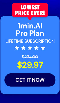1minAI: Lifetime Subscription
