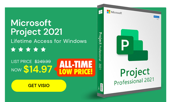 Microsoft Project 2021 Professional: Lifetime License for Windows