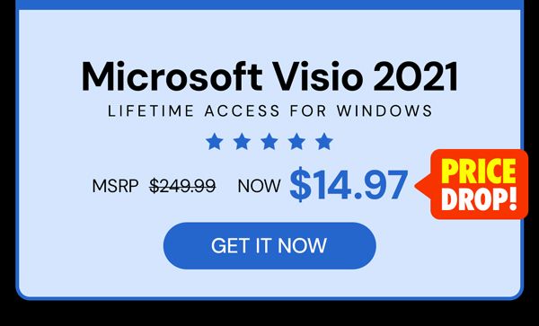 Microsoft Visio 2021 Professional: Lifetime License for Windows