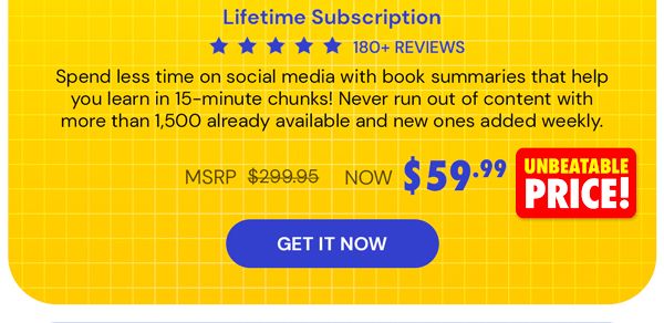 Headway Premium: Lifetime Subscription