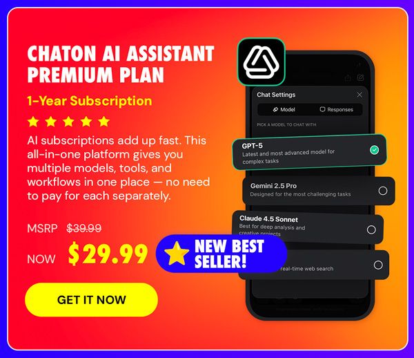 ChatOn AI Assistant Premium Plan: 1-Year Subscription