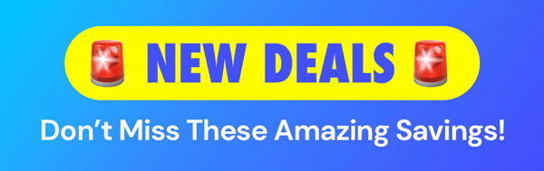 New Deals! Don't Miss These Amazing Savings!