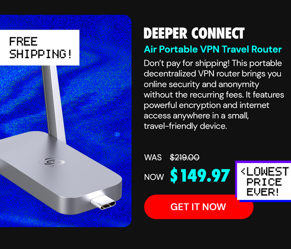 Deeper Connect Air Portable VPN Travel Router