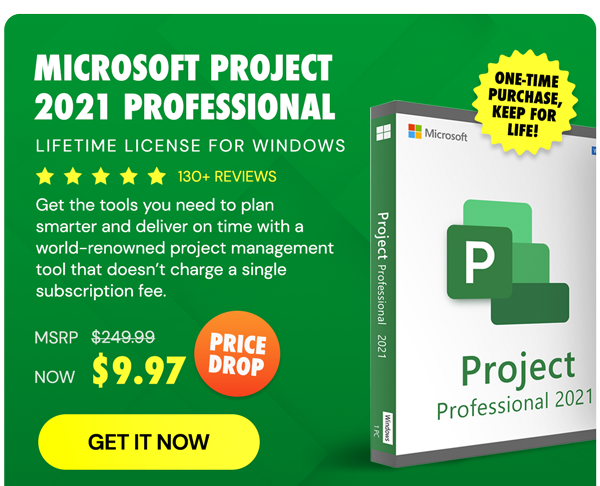 Microsoft Project 2021 Professional: Lifetime License for Windows