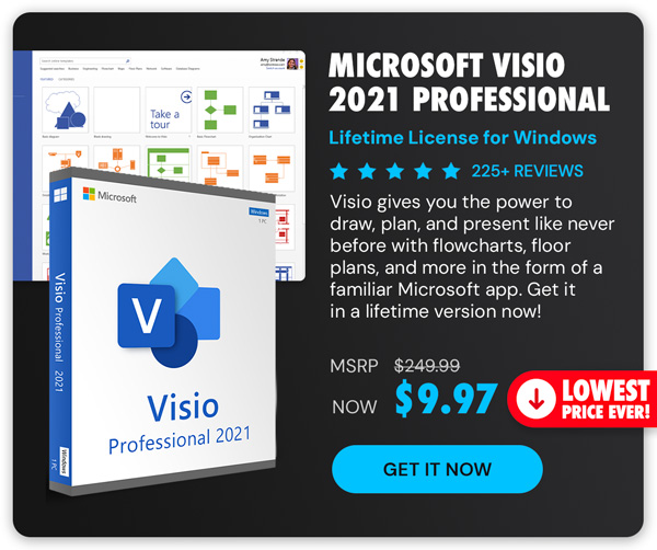 Microsoft Visio 2021 Professional: Lifetime License for Windows
