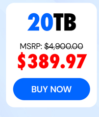 Internxt Cloud Storage Lifetime Subscription: 20TB Plan