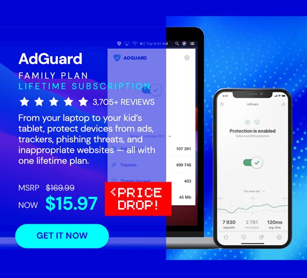 AdGuard Family Plan: Lifetime Subscription