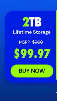 Internxt Cloud Storage Lifetime Subscription: 2TB Plan
