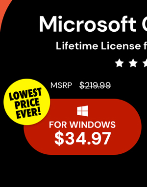 Microsoft Office 2021 for Windows or Mac | Lifetime License