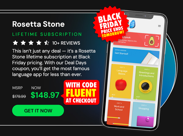 Rosetta Stone: Lifetime Subscription (All Languages)