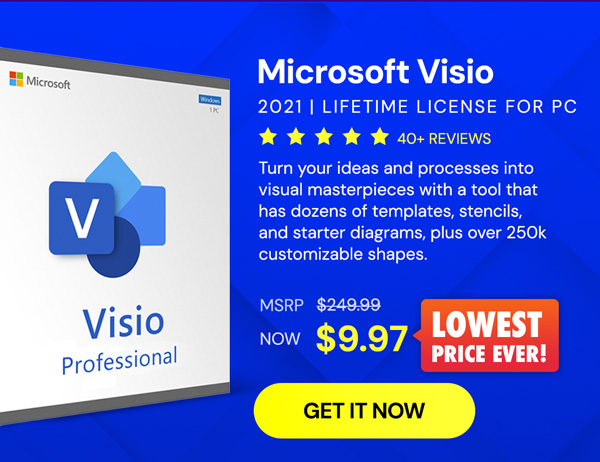 Microsoft Visio 2021 Professional: Lifetime License for Windows