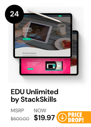 EDU Unlimited by StackSkills: Lifetime Access
