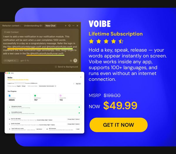 Voibe Lifetime Subscription