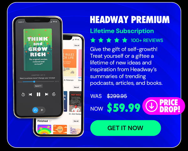 Headway Premium: Lifetime Subscription