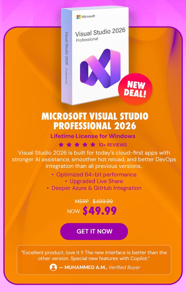 Microsoft Visual Studio Professional 2026