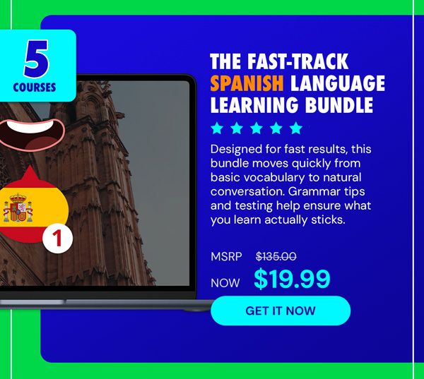 The Fast-Track Spanish Language Learning Bundle